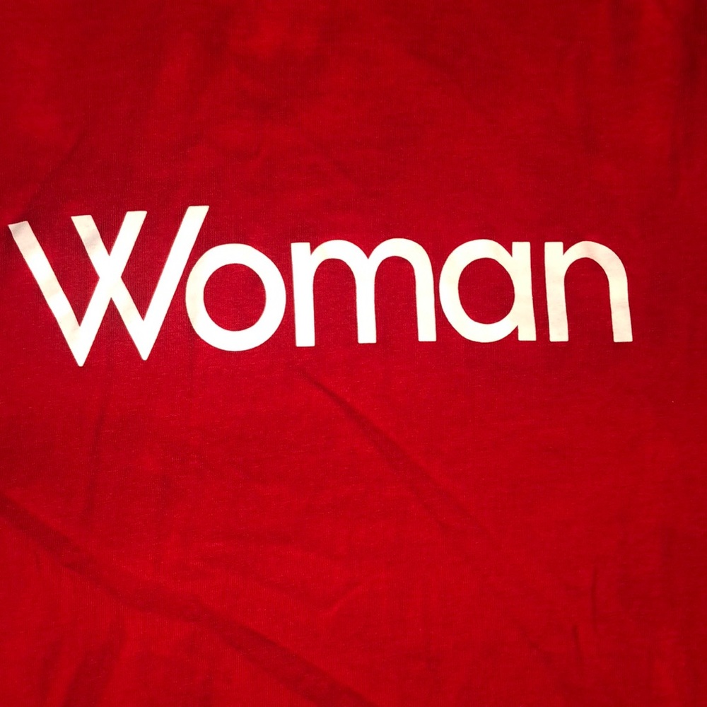 Red basic T-shirt - Picture 2 of 3